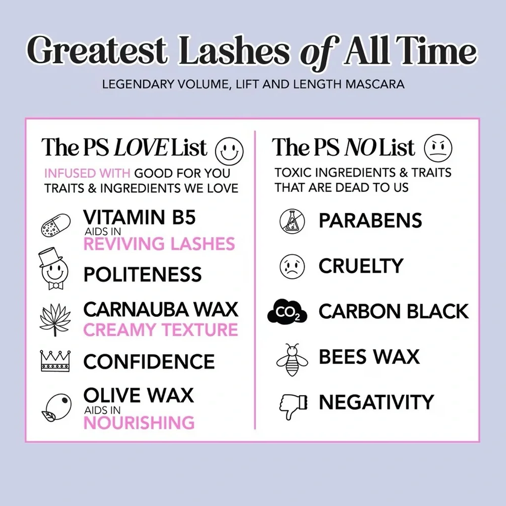 Polite Society Makeup Polite Society Greatest Lashes Of All Time Mascara